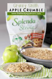 Apple Crumble With Splenda Stevia How To Make Apple Crumble Recipe With Granny Smith And Splenda Stevia As Apple Crumble Apple Crumble Recipe Stevia Desserts