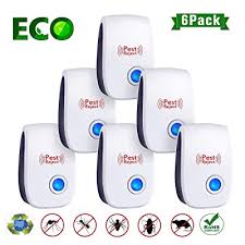 How do ultrasonic waves work to repel pests? Buy Weii Mosquito Ultrasonic Pest Repeller 2019 Ultrasonic Pest Repellent Pest Control Professional Plug In Electronic Repel 6 Pack Repels Ants Fleas Rats Rodents Roaches Fruit Flies Etc Online In Mauritius B07qj9wcfh