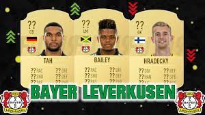 Among the team's players, charles aránguiz has the highest fifa 21 rating followed by lukáš hrádecký in second and lars bender in third. Fifa 19 Bayer 04 Leverkusen Player Ratings Ft Bailey Hradecky Tah Etc Youtube