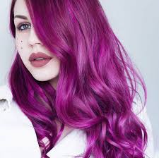 15 Purple Hairdos That Will Have You Running To The Salon Hair Color Rose Gold Hair Brunette Long Hair Styles