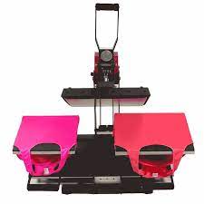 Multiplaten Slider 15 X 15 Auto Opening Clamshell Dual Platen Heat Press Features 2 15 X 15 Lower Platens Included Heat Press Heat Press Machine Heat