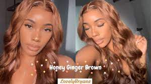 A few pops of light color blend with your natural roots to create this honey blonde blende. From Black To Perfect Honey Golden Brown Fall Is Here Lovelybryana Youtube