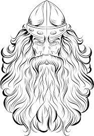 Viking Design Set Brave War Warriors Set Viking Designs Viking Drawings Viking Warrior