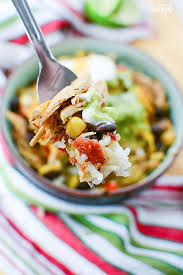 In a small bowl, combine the spices: Slow Cooker Chicken Burrito Bowl Recipes Simple