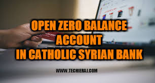 By only monitoring your master account you can determine your company's daily cash position, making it easier to identify excess balances and investment opportunities. How To Open Zero Balance Account In Catholic Syrian Bank Techie Raj
