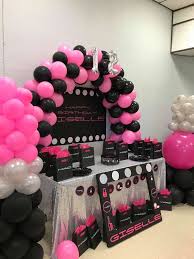 Discover children's party supplies on amazon.com at a great price. Make Up Birthday Party Ideas Photo 1 Of 6 Makeup Birthday Party Pink Birthday Party 16th Birthday Party
