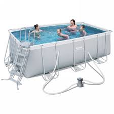 Bassejn Karkasnyj Rectangular Frame Pryamougolnyj 412 201 122 Sm 2 Aksessuara Bestway 56456 Kupit Optom I V Roznicu Pryamougolnyj Bassejn Bassejn Nasos