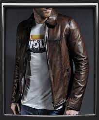 New Men S Nappa Leather Jacket Biker Jacket Antique By Eliterobe 189 00 Leather Jacket Leather Jacket Men Men S Leather Jacket