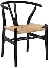 amazon com poly and bark weave chair in natural kitchen dining woven chair wicker dining chairs wishbone chair dining