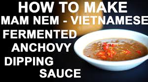 fermented anchovy dipping sauce