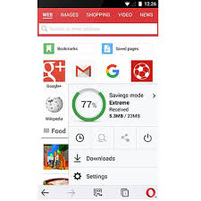 Battery saver mode · safe · extend your battery life Opera Mini App For Tizen Download Tizensamsung Com