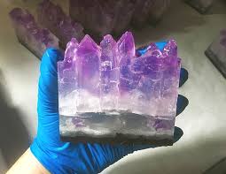 Amethyst Crystal Soap Tutorial Soap Queen Recipe Crystal Soap Diy Crystals Diy Soap Bars