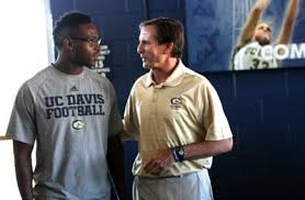 Bob Biggs and Kevyn Lewis UCD football event photo