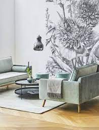 so funktioniert der look monochrom retro unser teppichklassiker jane ist ein echter style allrounder hier im m teppich grun schicke tapete wohnzimmer modern