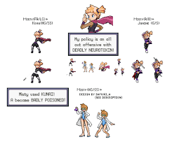 #pokemon sprite edit #used n as base #me #sprites. Tpp Fire Red The Tomboyish Poison By Bhaumat On Deviantart