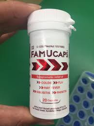 Famucaps Hay Fever Coconut Oil Jar Sinusitis