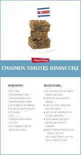 Pin By Malt-o-meal On Malt-o-meal Recipes Baking Food Banana Cake