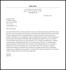 With no workex, you could compose a functional cv. Professional Production Worker Cover Letter Sample Writing Guide Resume Now