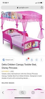 Create her dream fairytale bedroom with this disney princess canopy toddler bed. Disney Princess Toddler Canopy Bed For Sale In Avondale Az Offerup