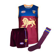Brisbane lions not signed afl & australian rules football memorabilia. Brisbane Lions Kids Youths Afl Auskick Playing Pack Jumper Guernsey Sh