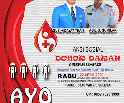 Pamflet donor darah himatif 2013. Peduli Kemanusiaan Knpi Aceh Utara Bersama Kipan B Yonko 469 Paskhas Melaksanakan Donor Darah Knpi Aceh Utara