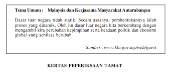 Huraikan kesan masalah keganasan antarabangsa dan sarankan langkah untuk mengatasi masalah ini. Tema Umum Sejarah Kertas 3 Spm 2016 Ciklaili