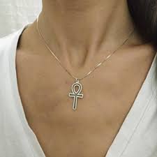 925 Sterling Silver Ankh Necklace Ancient Egyptian Love Etsy Ankh Necklace Love Necklace Meaningful Necklace