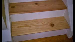 Our diy stair tread covers & adjustable iron balusters replace carpeted stair treads with hardwood stairs steps & old wood. Change Carpet Stairs To Stained Wood Youtube