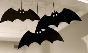 Welcome eerie nocturnal bats and fanged vampires to your home this halloween with these diy decorations. Make A Spooky Bat Decoration Halloween Craft Kids Activities