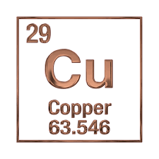 Periodic table element cuprum icon. Periodic Table Of Elements Copper Cu T Shirt For Sale By Serge Averbukh