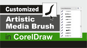 Artistic Media Tool In Coreldraw X7 Coreldraw Artist Custom
