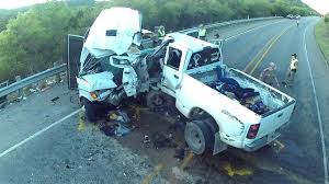 Where was the accident with the pickup truck? Witness Video Pickup Truck Centerline Crossover Collision With Medium Size Bus On Us Highway 83 Youtube