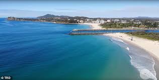 A man has died following a suspected shark attack on at tuncurry on the nsw mid north coast this morning (tuesday, may 18). Incredible Drone Footage Shows A Massive Great White Shark Stalking Just Metres From Unaware Surfers Express Digest