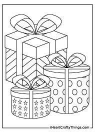 These alphabet coloring sheets will help little ones identify uppercase and lowercase versions of each letter. Christmas Present Coloring Pages Updated 2021