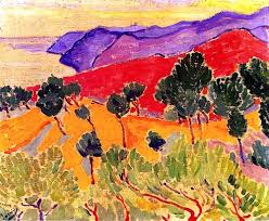 Landscape By The Sea The Cote D Azur Near Agay Andre Derain Andre Derain Fauvism Art Art