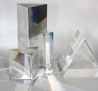 Glasprismen - aus optisch reinem Glas - Schreiber-Glas