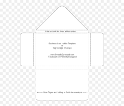 Commercial use license the only restriction to using this. Printable Business Card Envelope Template Hd Png Download Vhv