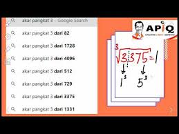 Akar pangkat 3 dari 15 625 akar pangkat 3 dari 4 096 akar pangkat 3 dari 125 brainly co id Cara Mengerjakan Akar Pangkat 3 Dari 13824 Masnurul