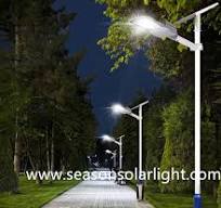 High Power 3--6m Standing Pole Lighting Outdoor Solar Street ...