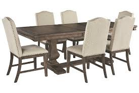 Johnelle Dining Table And 6 Chairs Ashley Furniture Homestore In 2020 Interior Design Dining Room Dining Table Dining Room Design