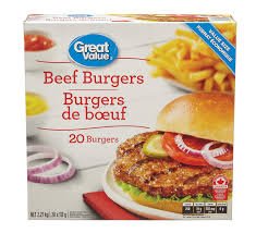 Aug 21, 2007 · 180. Great Value Beef Burgers Walmart Canada