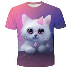 T Shirt Clothes Boys Girls Animal Children 3D T-Shirt Kids Summer Lively  Cute Funny Baby T Shirts Tops