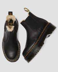 Why doc martens are so expensive | so expensive. 2976 Faux Fur Lined Platform Chelsea Boots Dr Martens Official