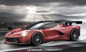 Laferrari Corsa Clienti By Ilpoli On Deviantart Ferrari Laferrari Ferrari Car Wallpapers
