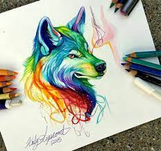 1001 idees de dessin au crayon pour s inspirer objekt zeichnen cartoon tiere buntstiftzeichnungen coloriage renard
