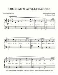 The Star Spangled Banner Free Piano Sheet Music Piano Sheet Music Free Sheet Music Piano Sheet Music