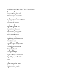 Kau yang terbaik untukku chord. Doc Lirik Lagu Dan Chord Gitar Adera Jemmy Febrian26 Academia Edu