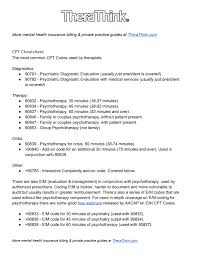 Mental Health Cpt Code Cheat Sheet Pdf 2020