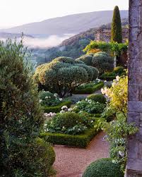 John Tanner On Instagram Today The Only Clouds In Provence Are Those Of Pruned Olive Trees And Boxwood Topia Provence Garden French Garden Easy Landscaping