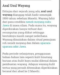 Pertama, gagasan bahwa wayang berasal dan pertama lahir di pulau jawa, tepatnya di jawa timur. Asal Muasal Penamaan Wayang Brainly Co Id